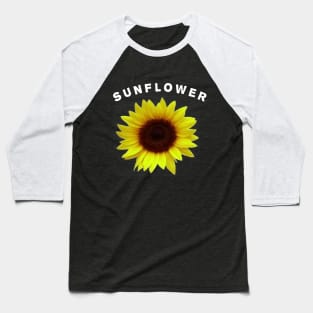 Sunflower lover mask Baseball T-Shirt